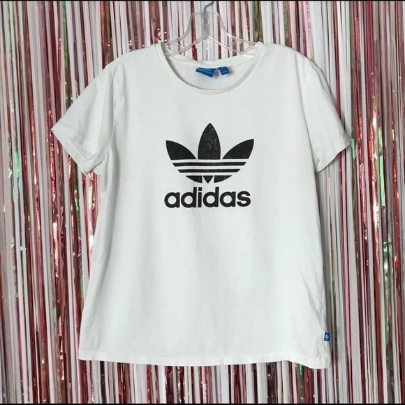 Adidas White Slim Tee - Picture 1 of 8